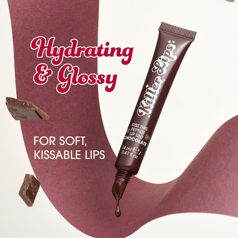Killer Lips Kiss This Peptide Lip Tint Chocolate