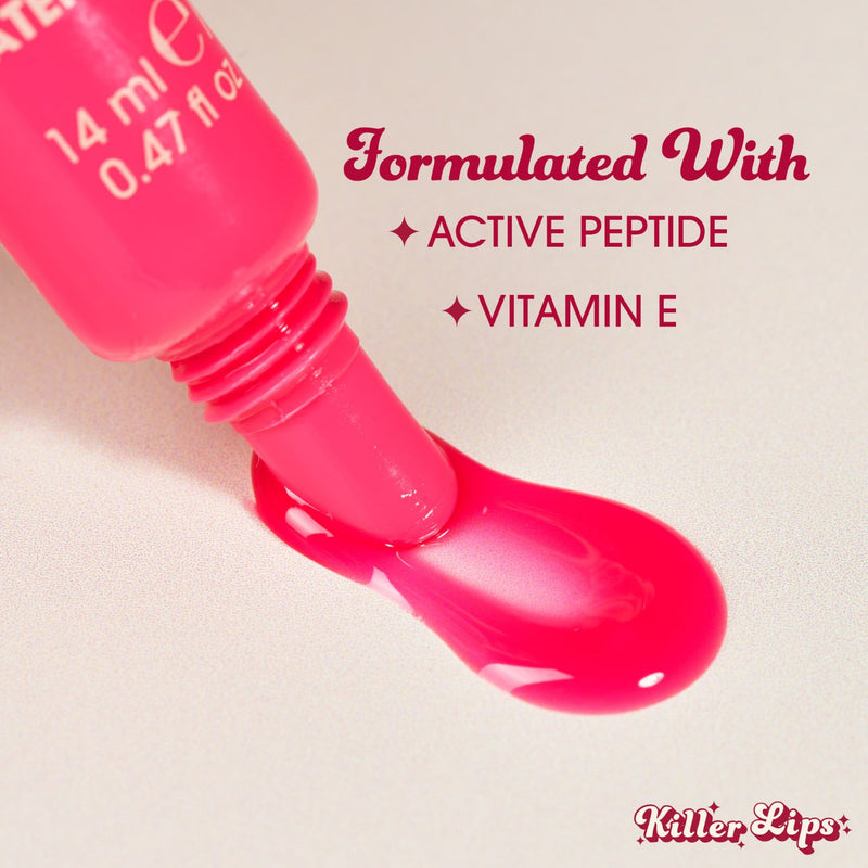 Killer Lips Kiss This Peptide Lip Tint Watermelon