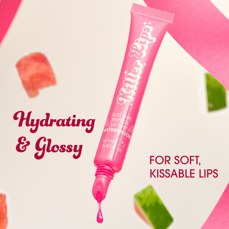 Killer Lips Kiss This Peptide Lip Tint Watermelon