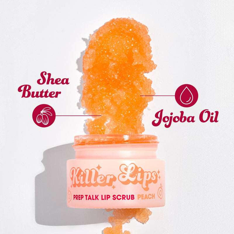 Killer Lips Prep Talk Lip Scrub Peach