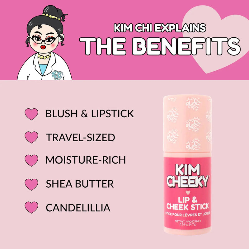 KimChi Chic Beauty Kim Cheeky Lip & Cheek Stick Bloomed