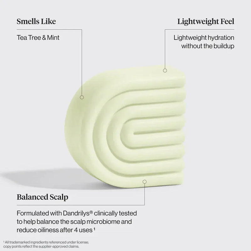 Kitsch Clarifying Tea Tree & Mint Shampoo & Conditioner Bar Set