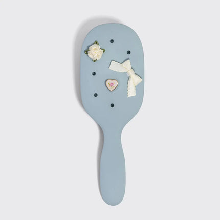 Kitsch KitschPop Paddle Brush & Charm Set Haze Blue