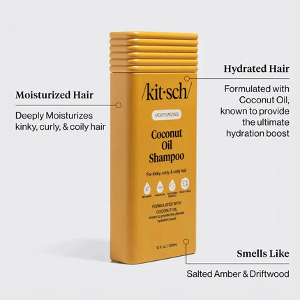 Kitsch Moisturizing Coconut Oil Shampoo
