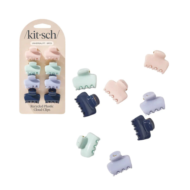Kitsch Recycled Plastic Mini Cloud Clips Set Garden Bouquet