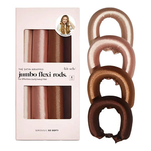 Satin Wrapped Jumbo Flexi Rods Rosewood