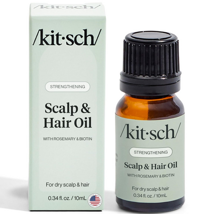 Kitsch Strengthening Scalp & Hair Oil with Rosemary & Biotin 10 ml.