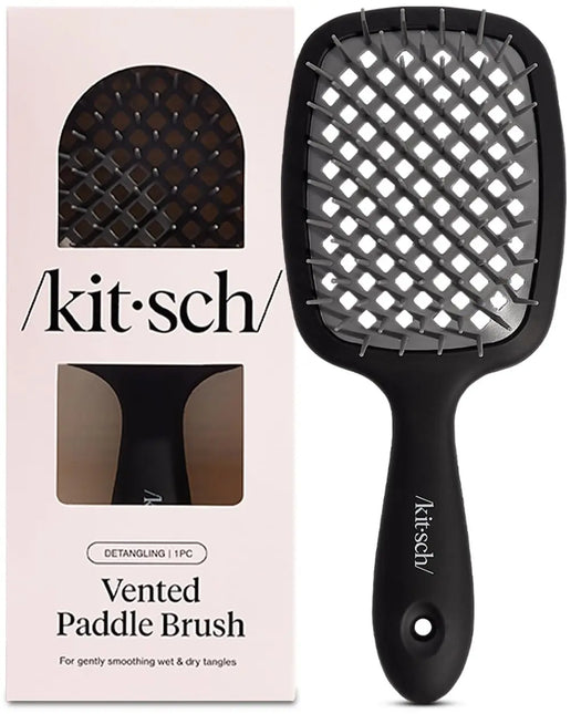 Kitsch Vented Paddle Brush Black