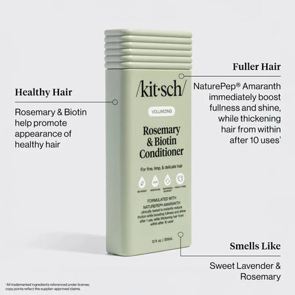 Kitsch Volumizing Rosemary & Biotin Conditioner