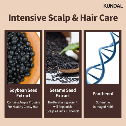 Kundal Honey & Macadamia Nature Shampoo Amber Vanilla