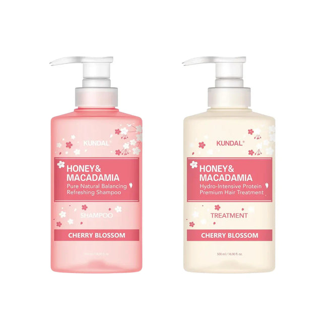 Kundal Honey & Macadamia Nature Shampoo & Treatment Cherry Blossom