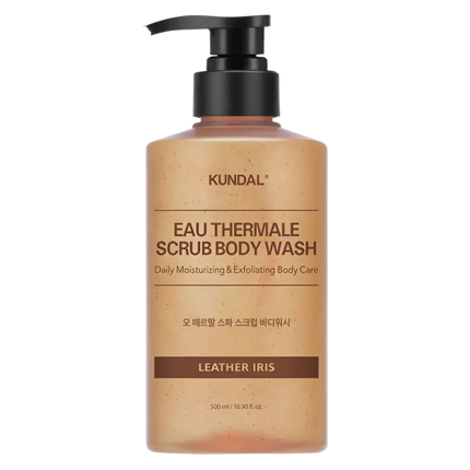 Kundal Scrub Body Wash Leather Iris