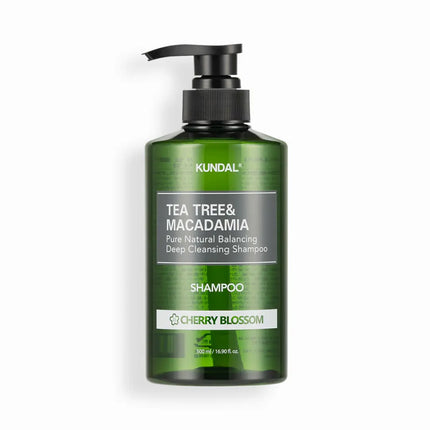 Kundal Tea Tree & Macadamia Deep Cleansing Shampoo Cherry Blossom