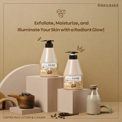Kwailnara Milk Body Lotion Coffee