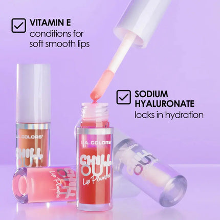 LA Colors Chill Out Lip Plumper Cocoa Chill