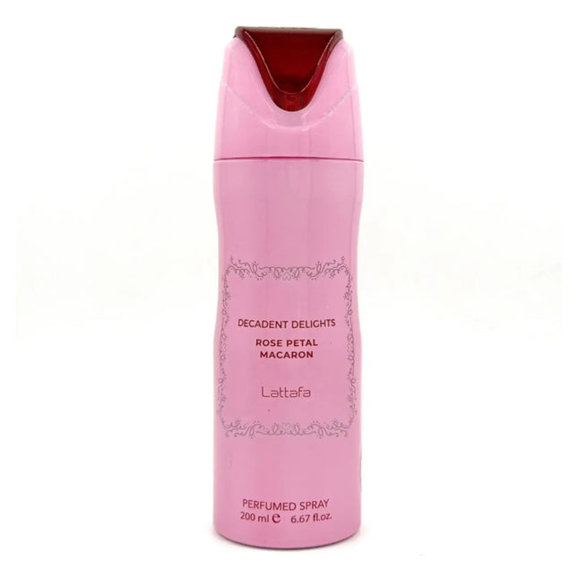 Lattafa Decadent Delights Rose Petal Macaron Deodorant