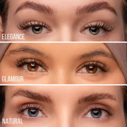 Lina Lien Press On Lash One Length Set Glamour 12mm