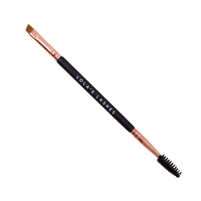 Lola's Lashes Lash Blending Brush GWP, dual-ended make-up kwast voor wimpers en wenkbrauwen
