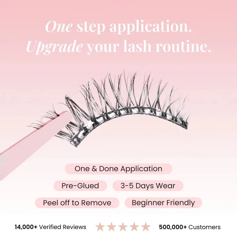 Lola's Lashes Demi Volume Pre-Glued Half Lashes