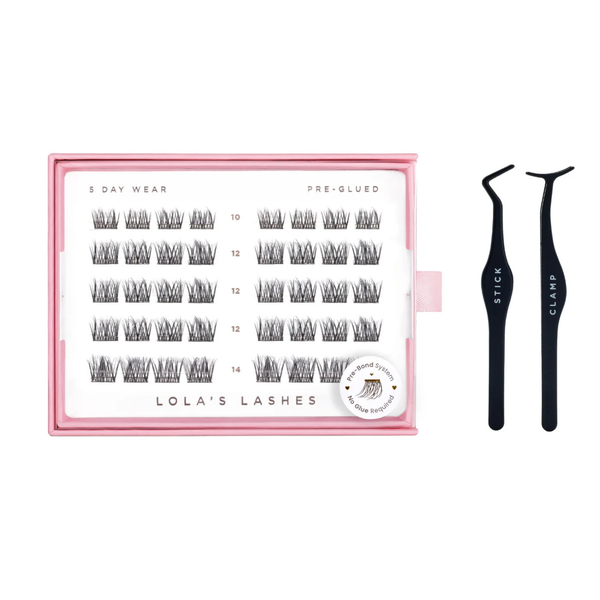 Lola's Lashes Subtle Volume Pre Glued Lashes Set