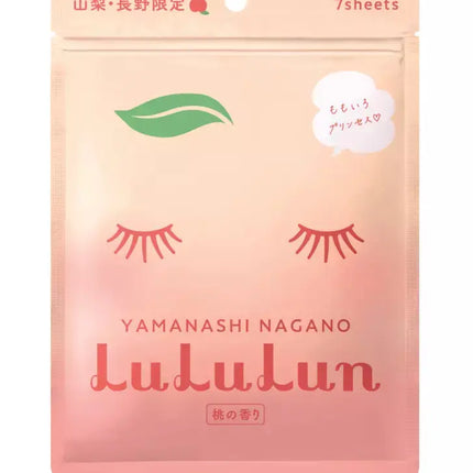 LuLuLun Premium Sheet Mask Yamanashi Peach 7-Pack