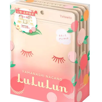 LuLuLun Premium Sheet Mask Yamanashi Peach 7-Pack