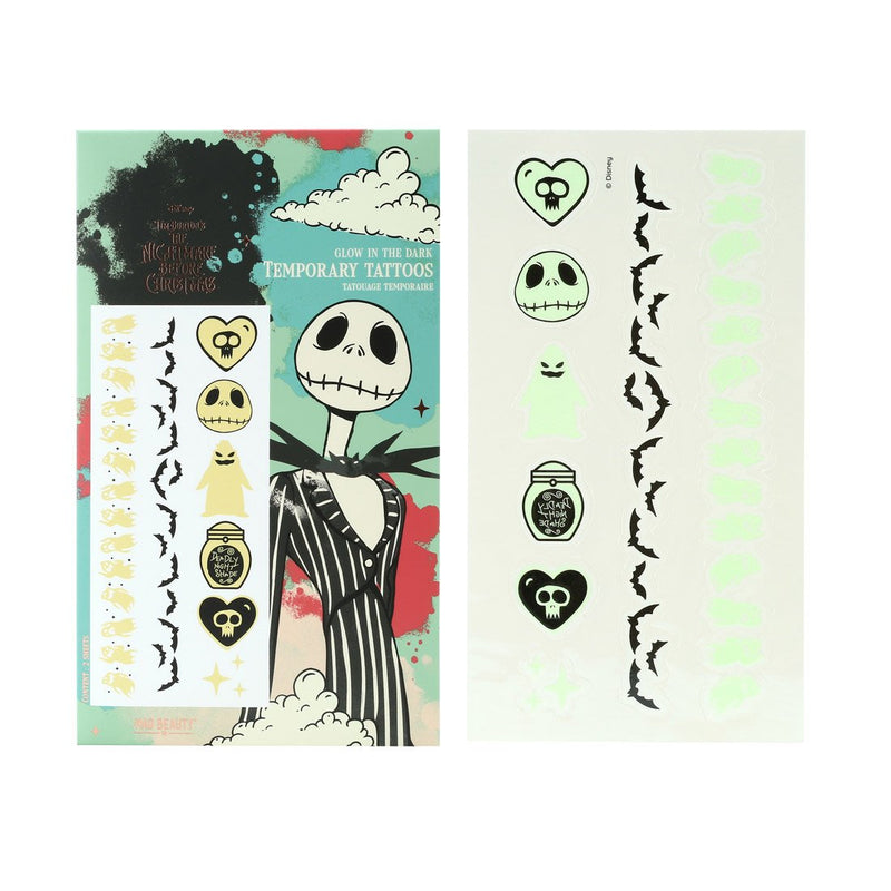 Mad Beauty Nightmare Before Christmas Mystic Glow In The Dark Body Tattoos