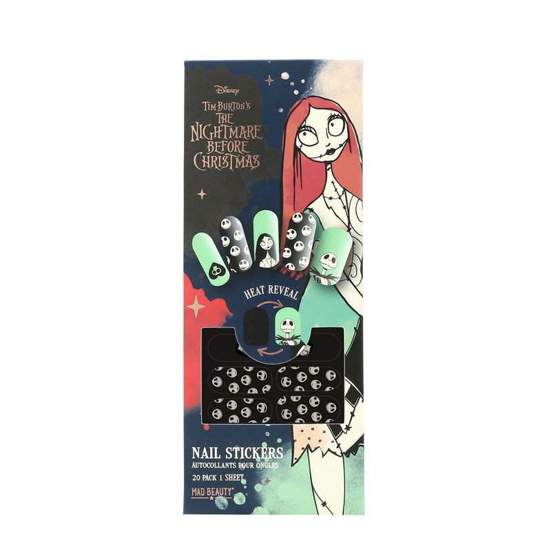 Mad Beauty Nightmare Before Christmas Mystic Heat Reveal Nail Stickers