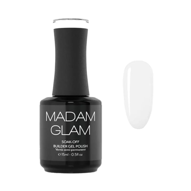 Madam Glam Soak Off Builder Gel Polish Pure Serenity