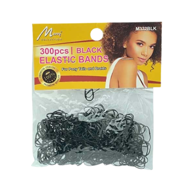 Magic Collection Elastic Rubberbands Black