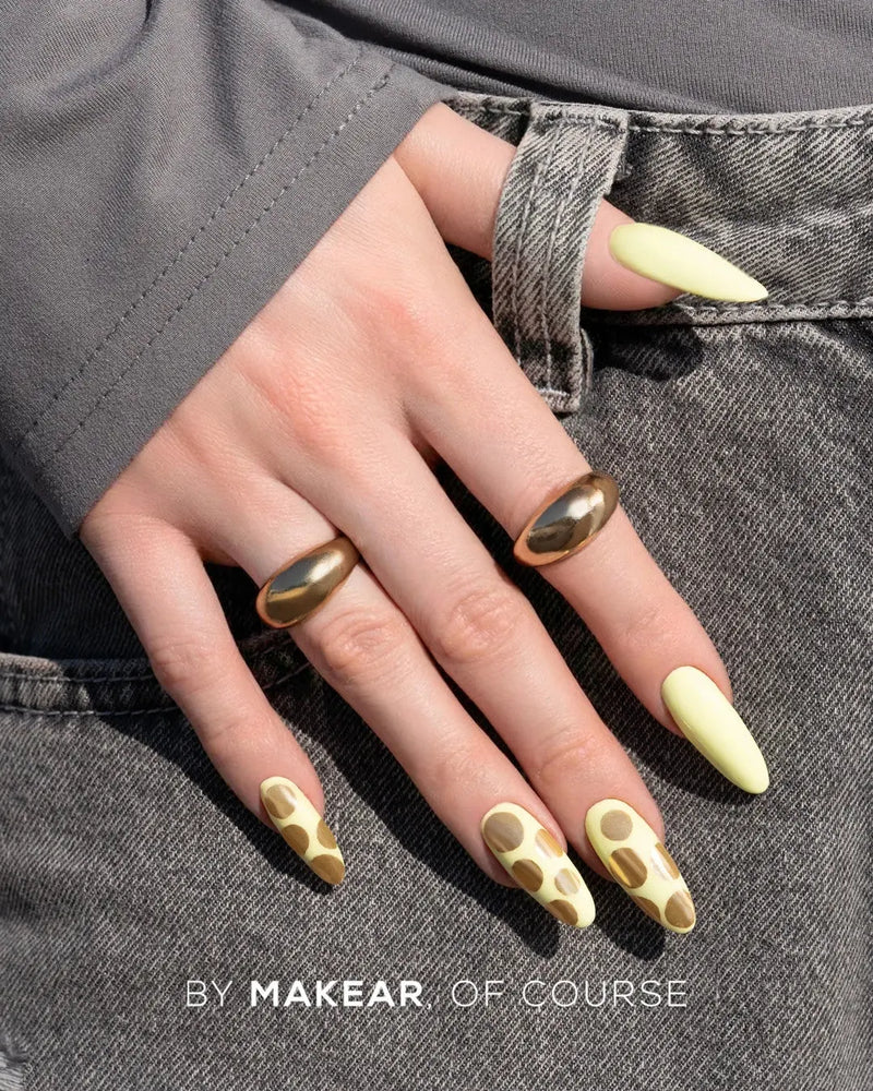 Makear Liquid Effect Nail Dust Chrome SFX Gold