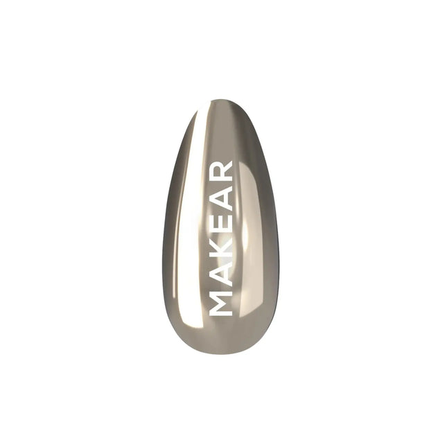 Makear Liquid Effect Nail Dust Chrome SFX Platinum