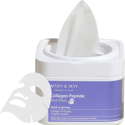Mary & May Collagen Peptide Vital Mask