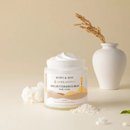 Mary & May Shea Butter & Rice Bran Body Cream