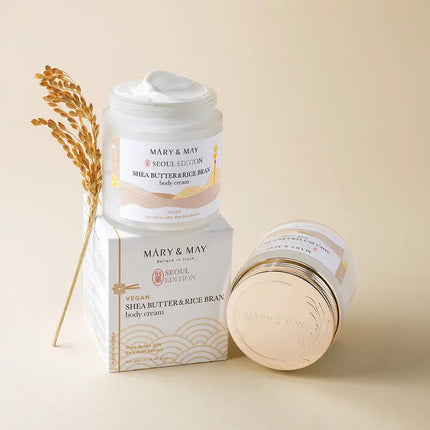 Mary & May Shea Butter & Rice Bran Body Cream