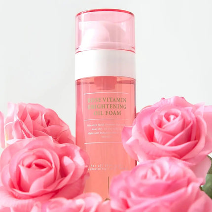 Maxclinic Rose Vitamin Brightening Oil Foam