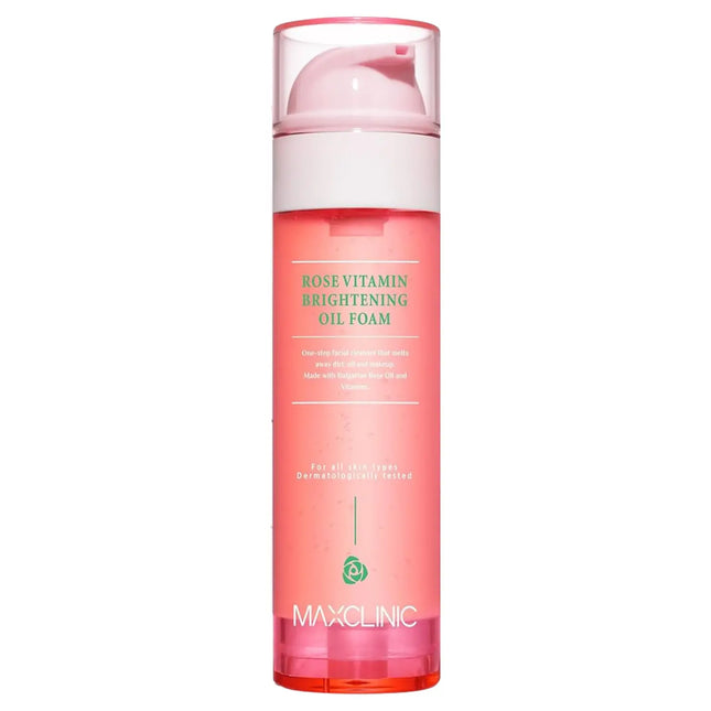 Maxclinic Rose Vitamin Brightening Oil Foam