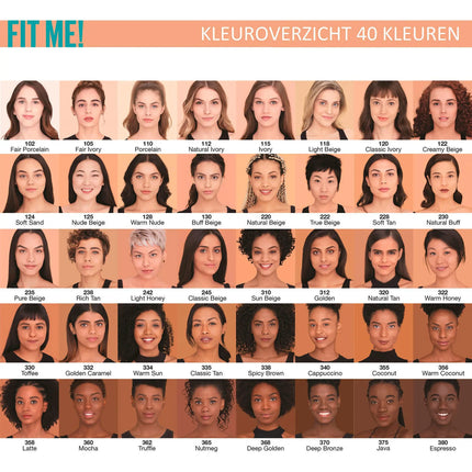 Maybelline Fit Me Matte and Poreless Foundation