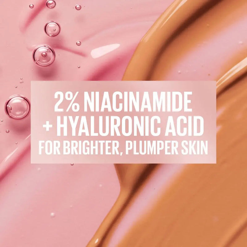 Maybelline Lifter Plump & Glow Foundation 90, vloeibare foundation met huidverzorgende ingrediënten, foto 5 van 6