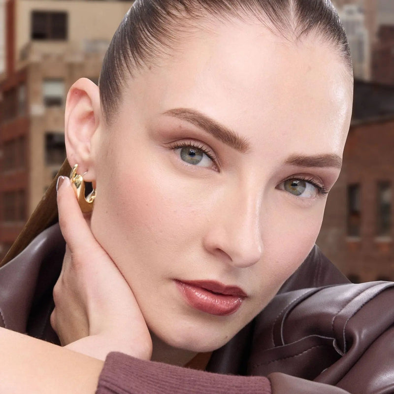 Maybelline Quick Shaper Eyebrow Pencil Soft Brown, wenkbrauwpotlood met borsteltje, foto 3 van 4
