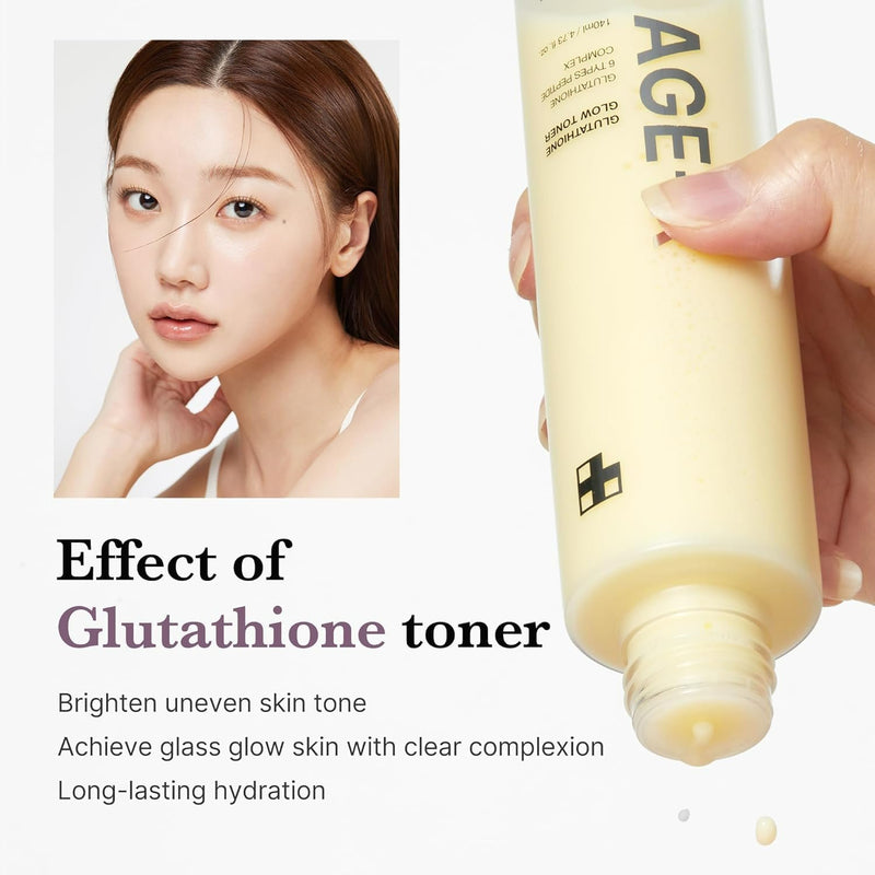 Medicube Age-r Glutathione Glow Toner, hydraterende toner voor een stralende en egale huid