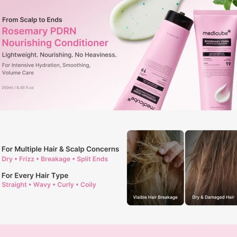 Medicube Rosemary PDRN Hair & Scalp Conditioner