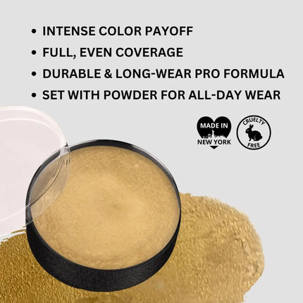 Mehron Makeup Color Cups Gold