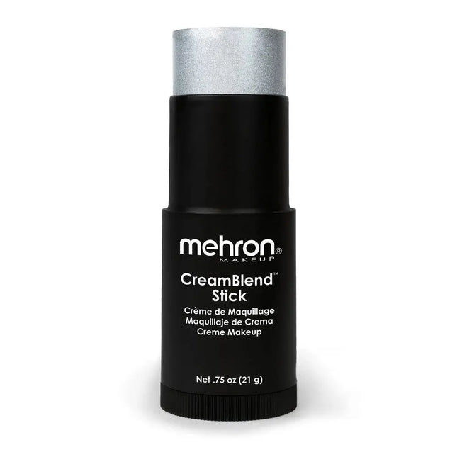 Mehron Makeup CreamBlend Stick Silver