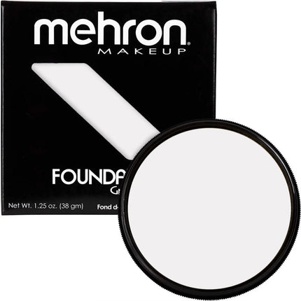 Mehron Makeup Foundation Greasepaint White