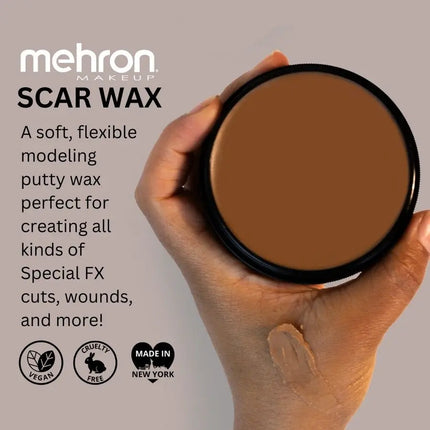 Mehron Makeup Scar Wax Medium