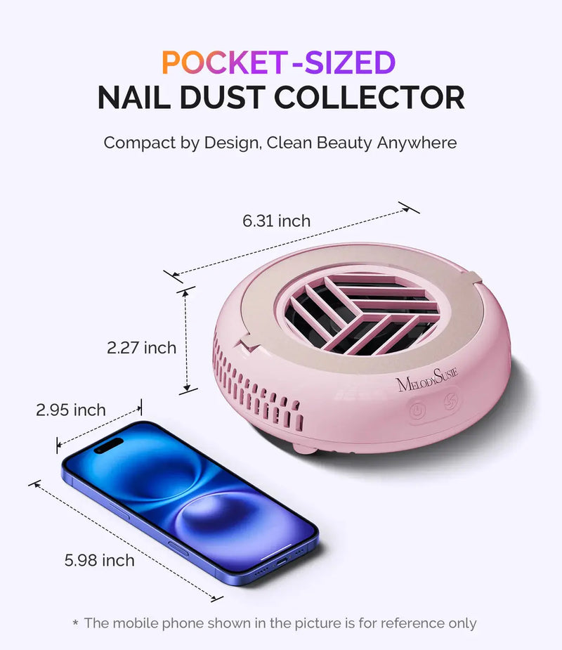 MelodySusie HProA Nail Dust Collector Pink