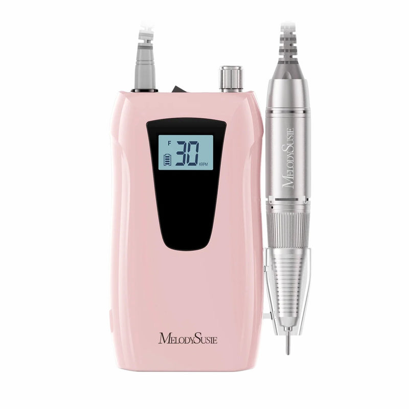 MelodySusie Selene SC320D Clip On Rechargeable Nail Drill 30.000RPM Pink