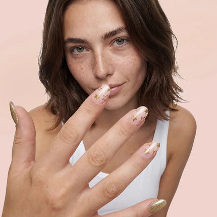 Merci Handy Nail Art Patches Glitter Fever