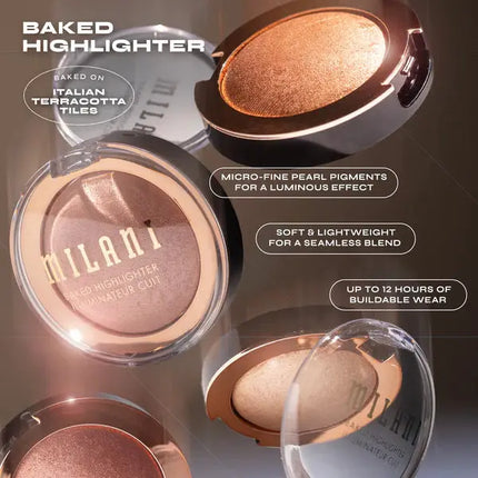 Milani Baked Highlighter 03 Rosa Italiana
